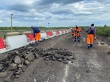 В Кировской области продолжают ремонтировать мост через реку Чепца 